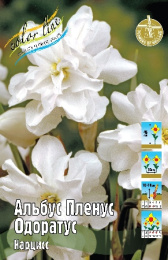 Нарцисс Альбус Пленус Одоратус 45см 12/14 50 шт